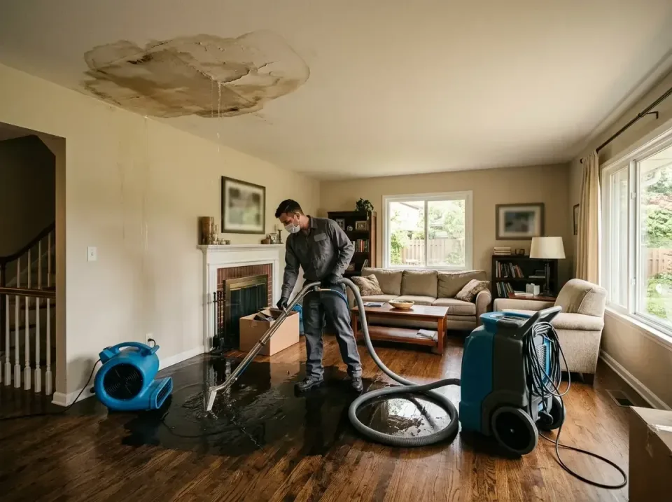 attic-pipe-burst-ceiling-drip-008 — frequently asked questions, Water Damage Restoration & Carpet Care in Hoover, AL